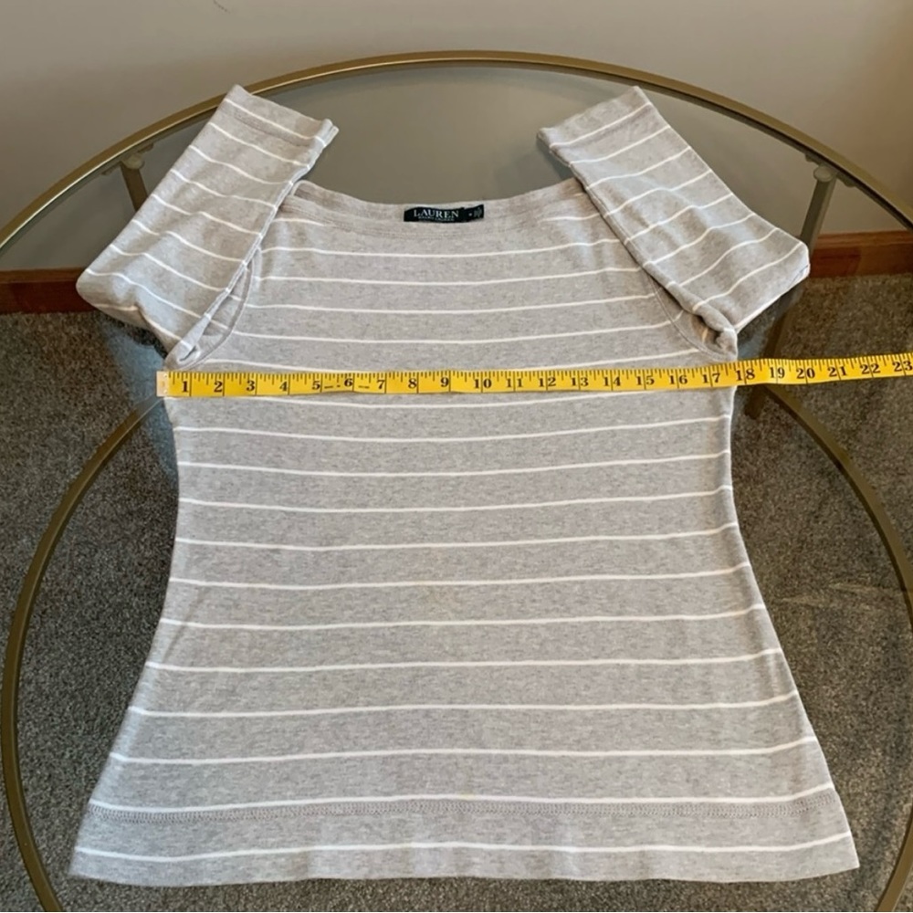 Lauren Ralph Lauren Striped Top - Picture 7 of 16